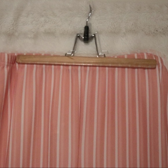 Pastel striped Bellbottom trousers - Picture 2 of 4